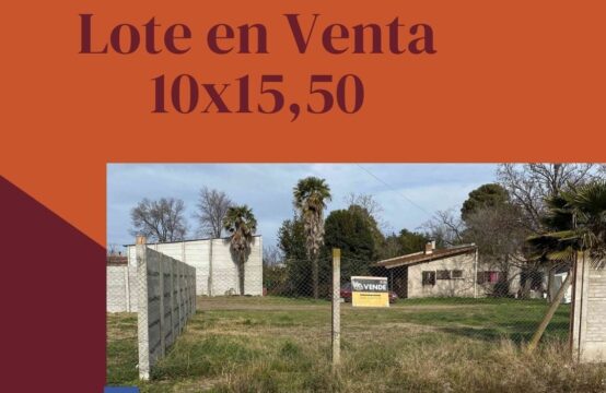 LOTE EN VENTA &#8211; Echeverria 425