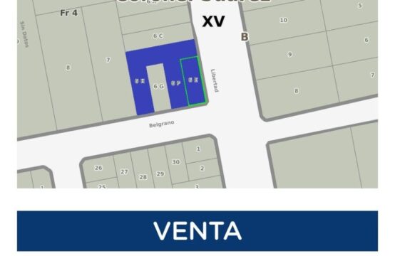 LOTE EN VENTA &#8211; Belgrano Bis al 200