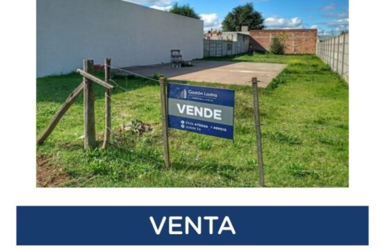 HERMOSO LOTE EN VENTA &#8211; Remedios de Escalada 941