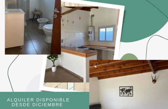 **ALQUILADO** DEPARTAMENTO DE DOS HABITACIONES &#8211; Pueblo Santa Trinidad