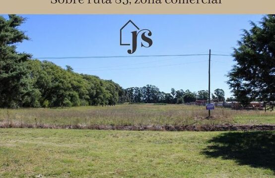 TERRENO EN VENTA &#8211; EN EXCELENTE ZONA COMERCIAL (sobre RP85)