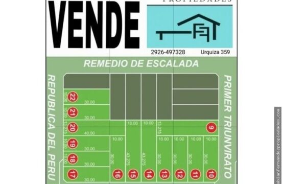 14 LOTES EN VENTA &#8211; Muy bien ubicados