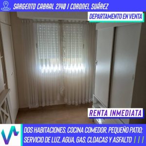 Departamento en venta – Sgto. Cabral 2140